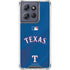 MLB Texas Rangers Alternate/Away Jersey Moto G Play 5G (2025) Clear Case
